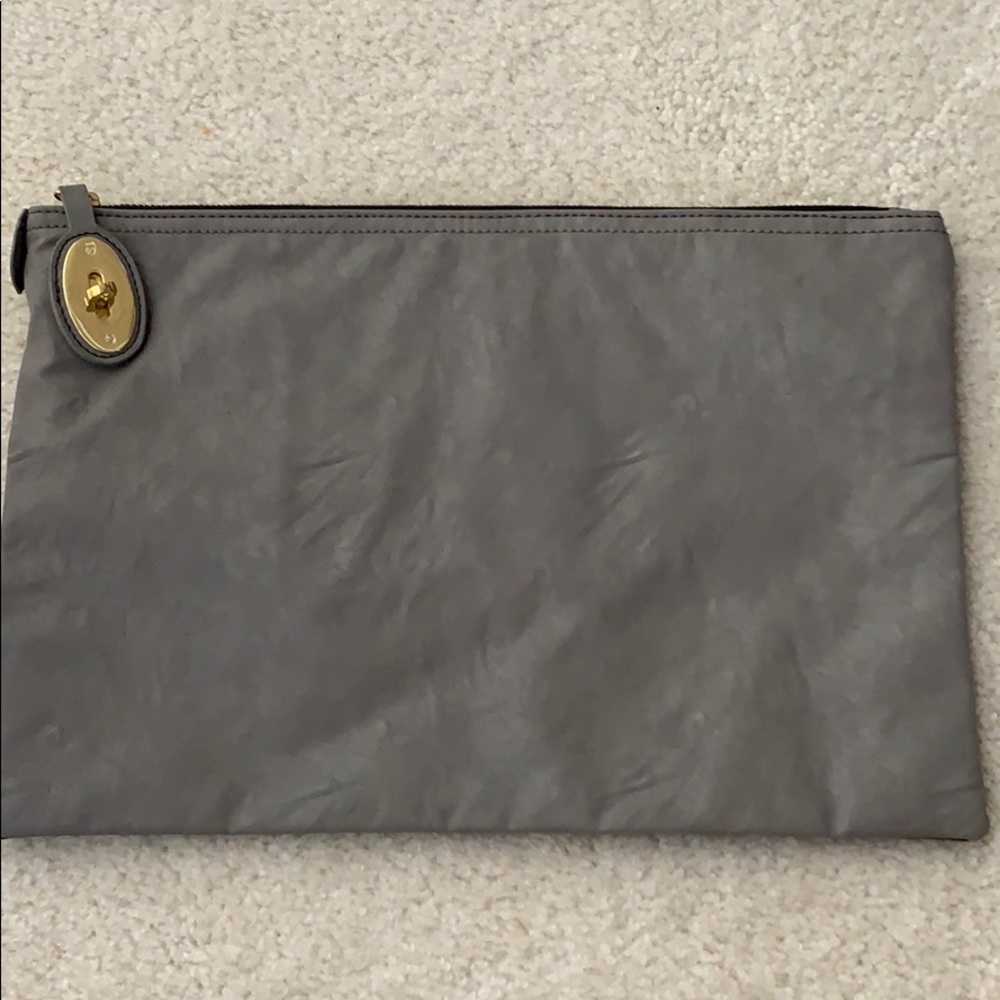 Spiral Girl black and grey clutch/wristlet